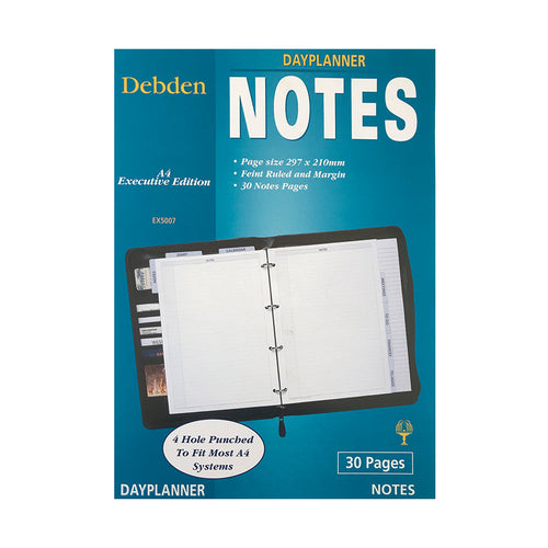 DayPlanner - Executive Size (A4) Notes