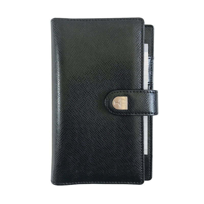 Lady's Wallet Planner with Black Writing Pad