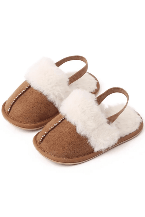 The Fur Slippers Beige, Brown or Pink