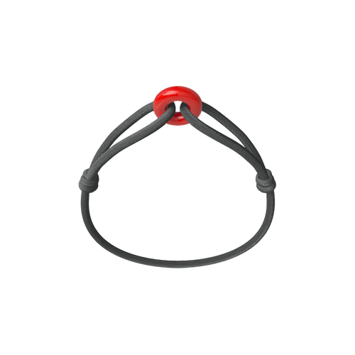 Coral Soho Cord Bracelet