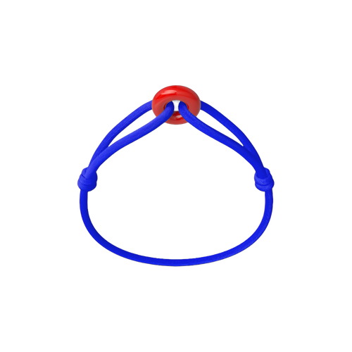 Coral Soho Cord Bracelet