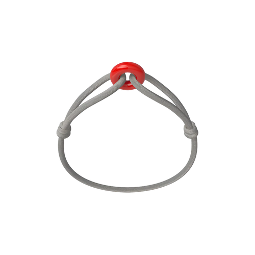 Coral Soho Cord Bracelet