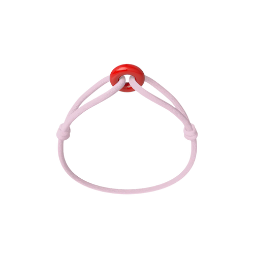 Coral Soho Cord Bracelet
