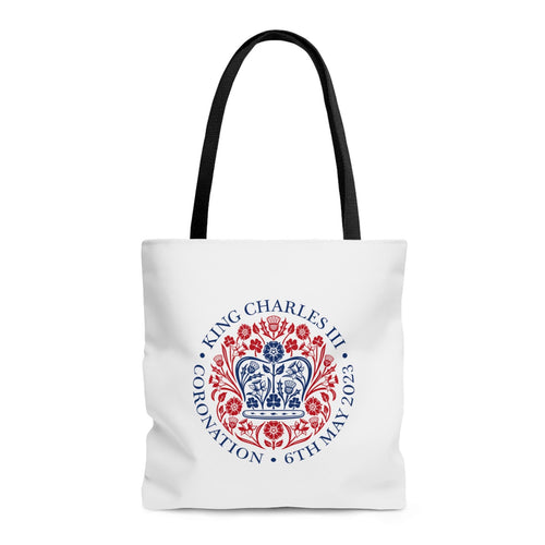 Canvas Tote Bag - Coronation Emblem for Charles III