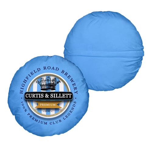 Coventry Curtis Sillett - Football Legends - Circle Cushion 14"