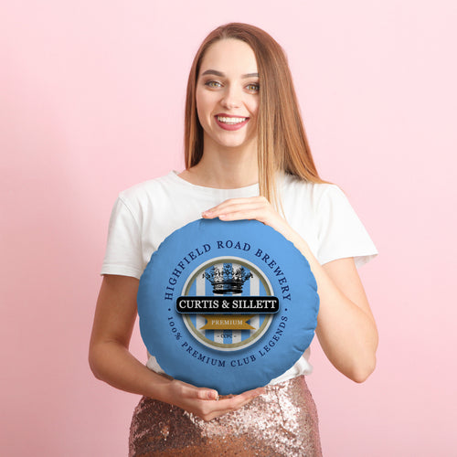 Coventry Curtis Sillett - Football Legends - Circle Cushion 14"