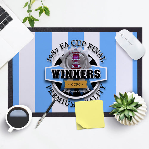 Coventry FA Cup   - Football Legends - Door Mat -60cm X 40cm