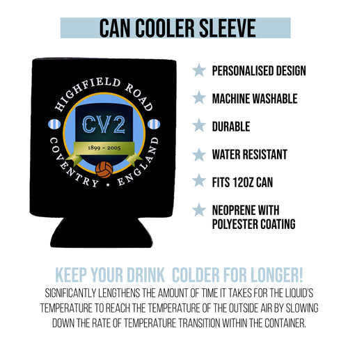Coventry Highfield - Football Legends - Can Cooler