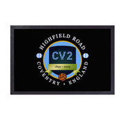 Coventry Highfield  - Football Legends - Door Mat -60cm X 40cm