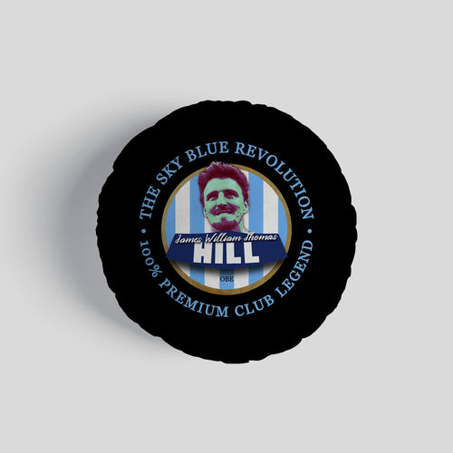 Coventry Hill - Football Legends - Circle Cushion 14"