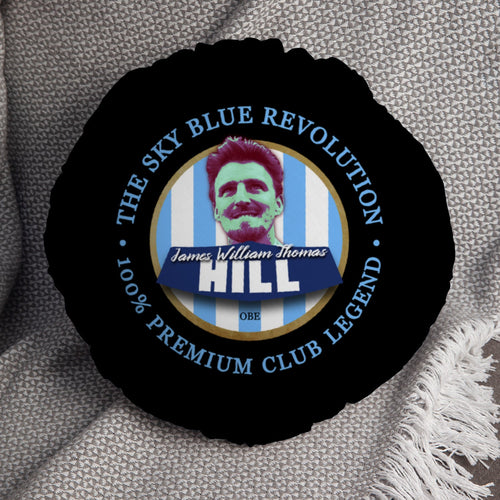Coventry Hill - Football Legends - Circle Cushion 14"