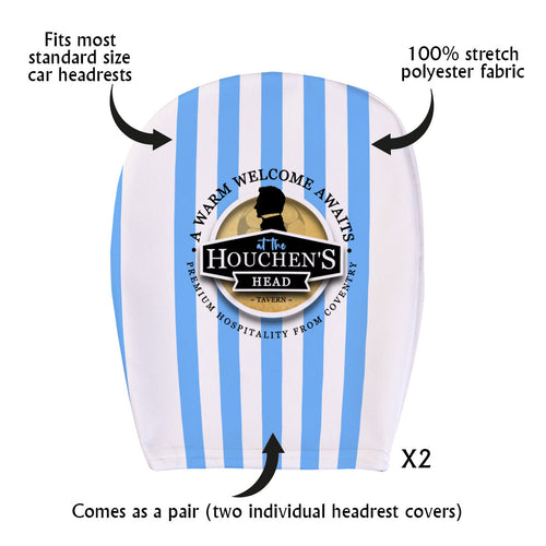 Coventry Houchen - Football Legends - Headrest Cover