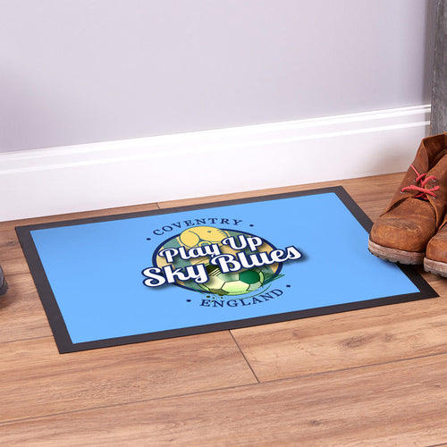 Coventry Play Up  - Football Legends - Door Mat -60cm X 40cm