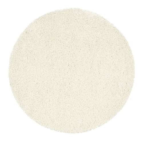 Washable Ghost Ivory Shaggy Rug