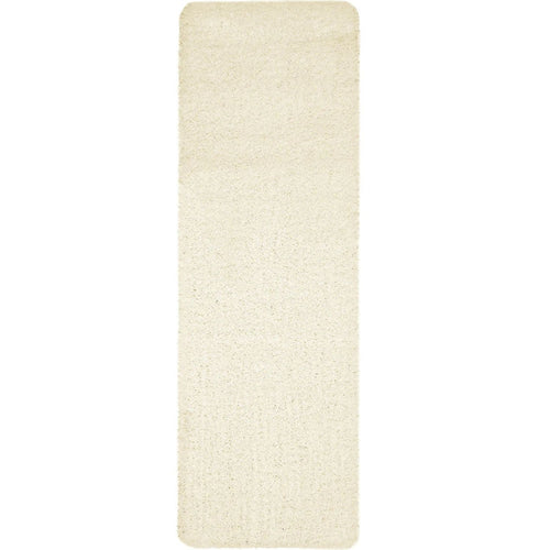 Washable Ghost Ivory Shaggy Rug