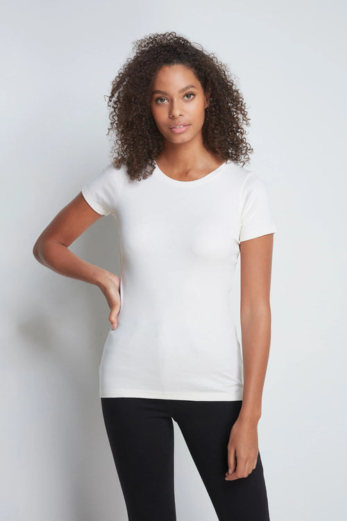 Crew Neck Cotton Modal T-shirt
