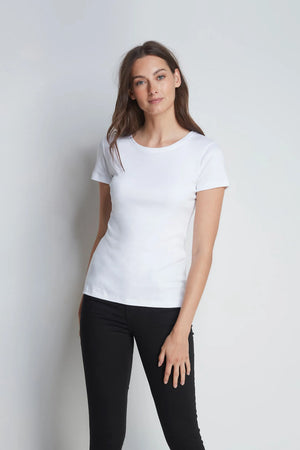 Crew Neck Cotton Modal T-shirt