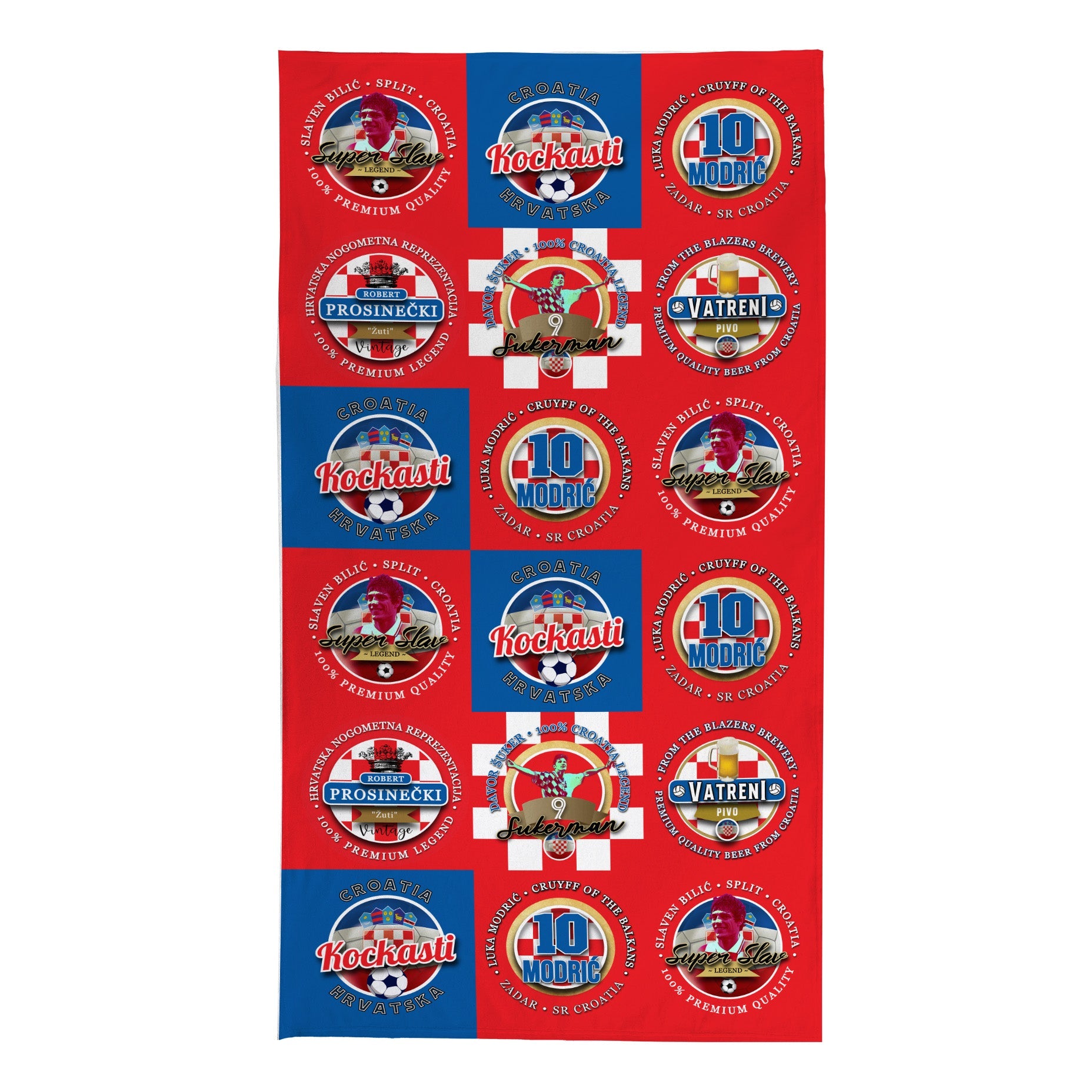 Croatia - Legend Collection - Beach Towel