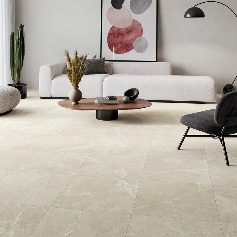 Cuchilla Beige Porcelain Tile 60 x 60cm