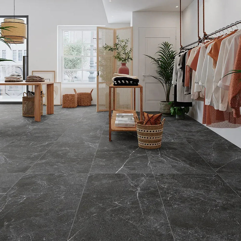 Cuchilla Graphite Porcelain Tile 60 x 60cm