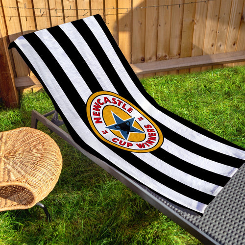 Newcastle - Cup Winners - Beach Towel - 150cm x 75cm