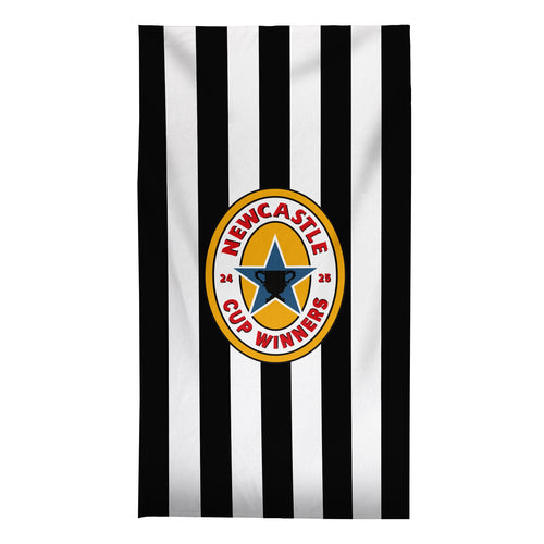 Newcastle - Cup Winners - Beach Towel - 150cm x 75cm