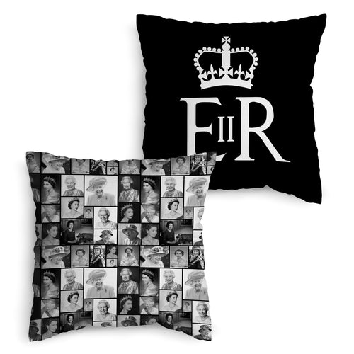 Queen - B&W Collage - 45cm Square Cushion