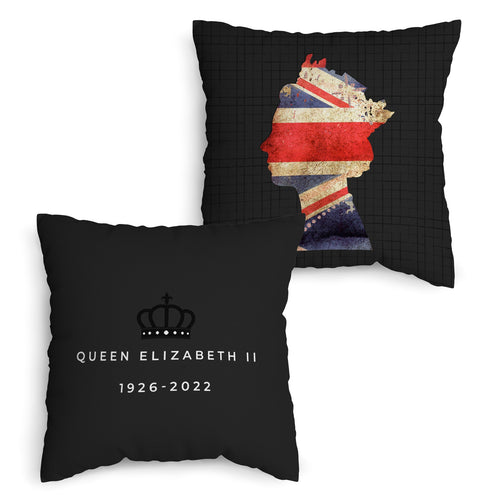 The Queen - Royal Stamp Head - 45cm Cushion