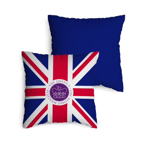 Jubilee - Union Jack Logo - 45cm Cushion