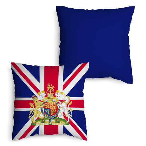 The Royal Arms - Union Jack - 45cm Cushion