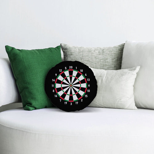 Dart Board - 14" Round Throw Cushion