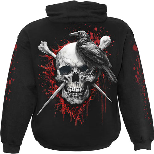 DEATH RAVEN - Hoody Black