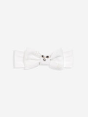 DRESS & Fleur Baby Girls Occasion Dress with Headband in Ivory