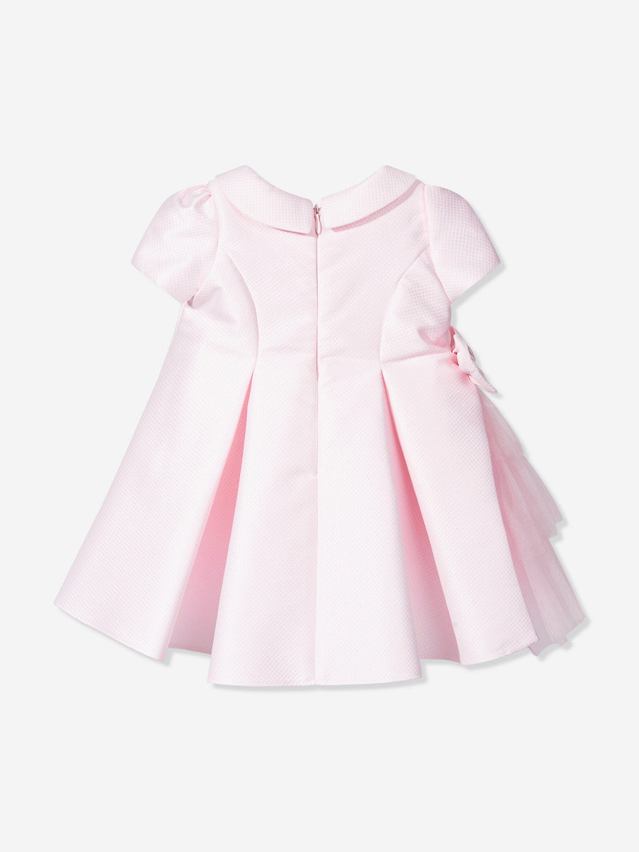 DRESS & Fleur Baby Girls Occasion Dress with Headband in Pink