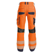 DASSY Odessa 200984 Hi-Vis Kneepad Multi-Pocket Trousers Orange