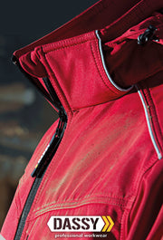 DASSY Tavira 300304 Waterproof Breathable Softshell Jacket Various Colours