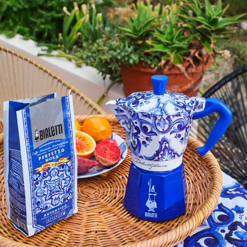 Bialetti X Dolce&Gabbana Blu Mediterraneo Coffee (Moka Ground) - 200g