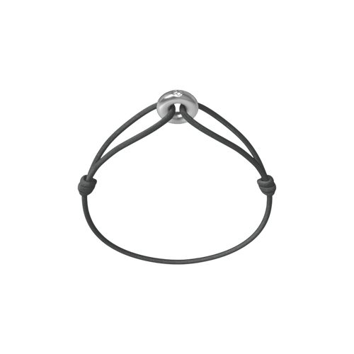 Mini Silver Soho Diamond Cord Bracelet
