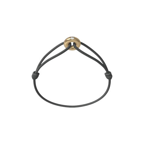 Mini Golden Soho Diamond Cord Bracelet