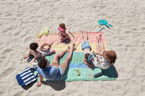 Stripe Up Your Life Picnic Blanket