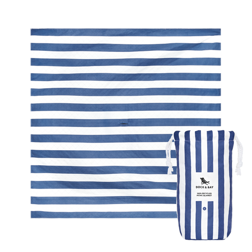Whitsunday Blue Picnic Blanket