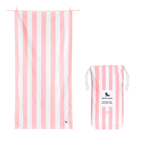 XL Malibu Pink Beach Towel