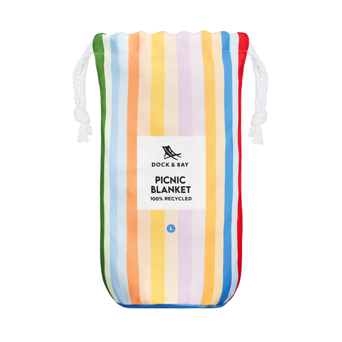 Candy Stripes Picnic Blanket
