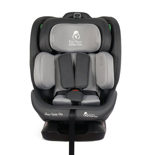 For Your Little One GrowWithMe 0/1/2/3 i-Size Car Seat - Slate Mist (Birth-12 Years)