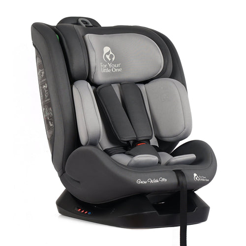 For Your Little One GrowWithMe 0/1/2/3 i-Size Car Seat - Slate Mist (Birth-12 Years)