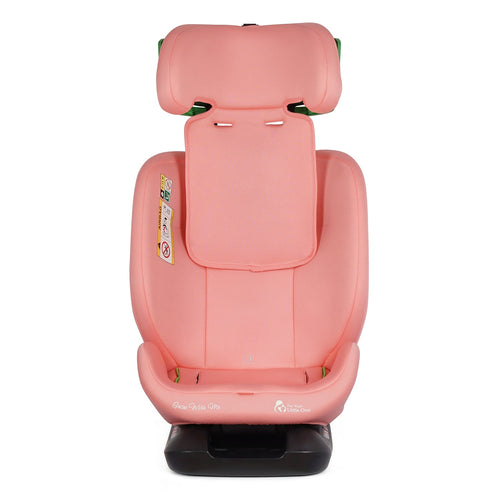 For Your Little One GrowWithMe 0/1/2/3 i-Size Car Seat - Blush Rose (Birth-12 Years)