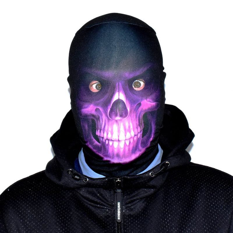 Grim Reaper - Purple Skull - Faceskin