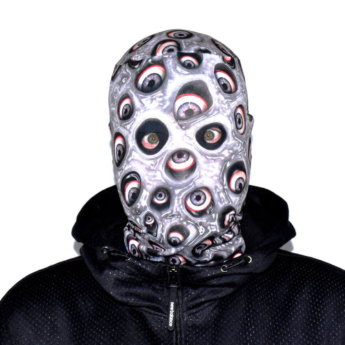 Slime Eyed Monster! Grey - Faceskin