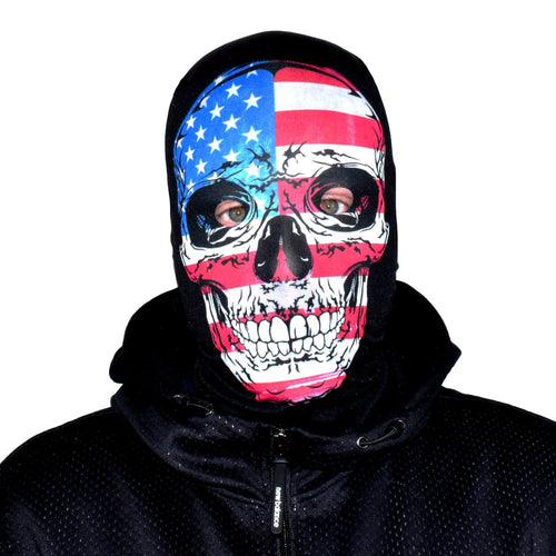 Grunge USA Skull - Faceskin
