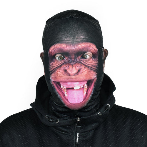 Monkey - Tongue Out! - Faceskin
